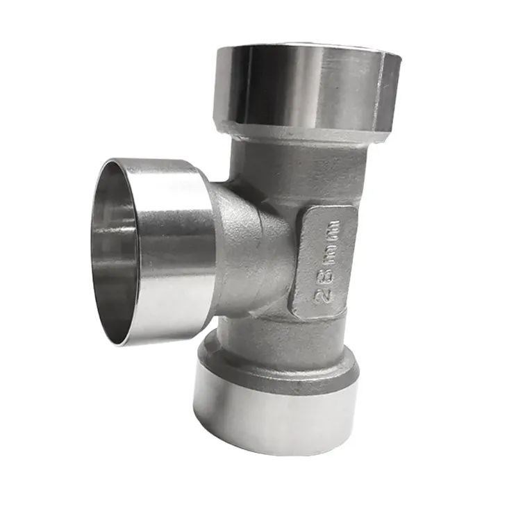 Investment Casting Stainless Steel Pipe Fitting Parts